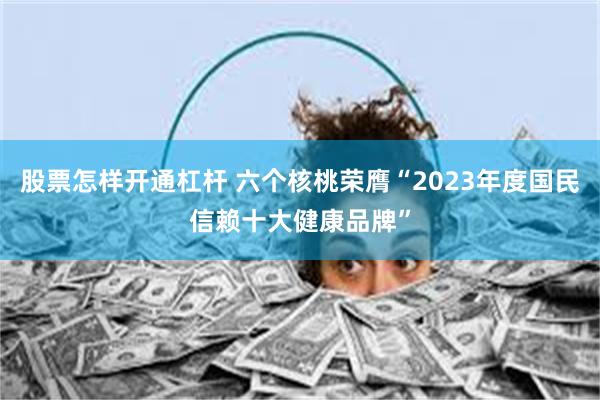 股票怎样开通杠杆 六个核桃荣膺“2023年度国民信赖十大健康品牌”