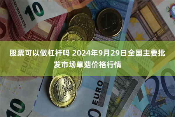 股票可以做杠杆吗 2024年9月29日全国主要批发市场草菇价格行情