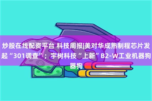 炒股在线配资平台 科技周报|美对华成熟制程芯片发起“301调查”；宇树科技“上新”B2-W工业机器狗